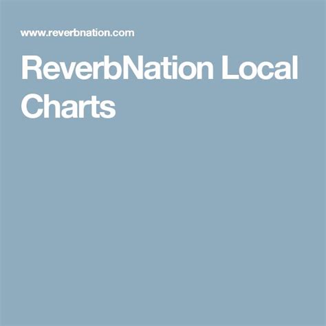 reverbenation|reverbnation local charts.